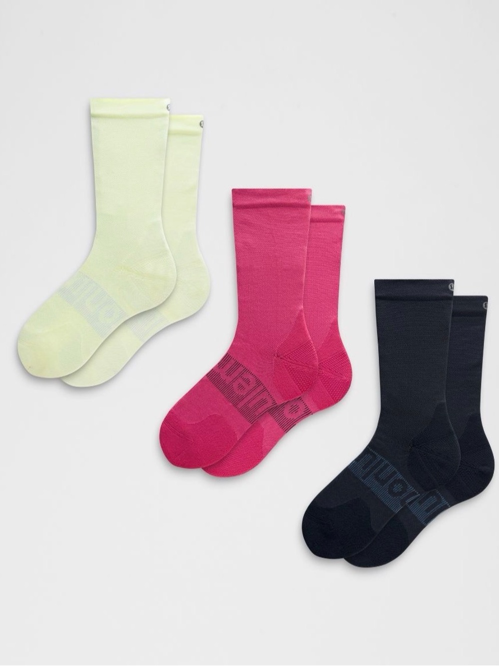 lululemon Power Stride Socks - 3 pack